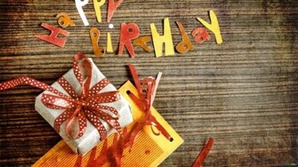 Happy BirtHDay Gift Image HD Wallpaper Of Greeting