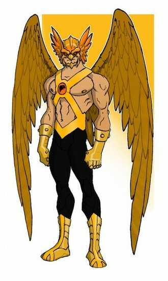 Young Justice Hawkman Babes HD Wallpaper