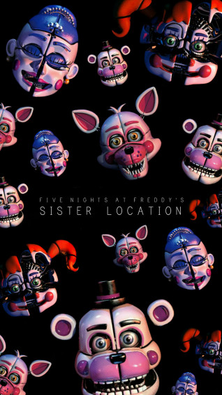 Fnaf Sister Location X Wallpaper