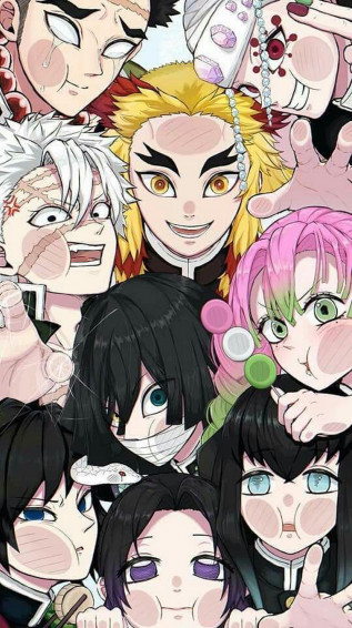 Thought This Was A Cool Wallpaper Because All The Characters Are