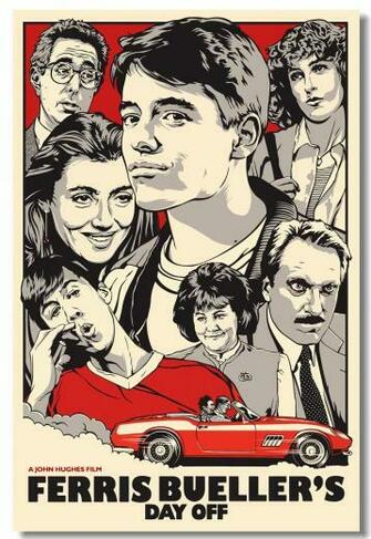 Custom S Wall Decoration Ferris Bueller Day Off Poster