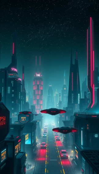 Sci Fi Phone Wallpaper