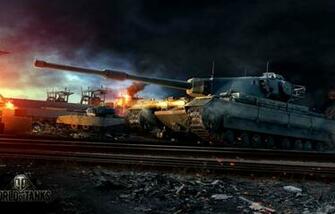Conqueror World Of Tanks Game Wallpaper HD Widescreen Smart