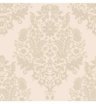 Damask Wallpaper Beige Unisex