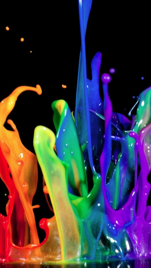 Color Splash Wallpaper