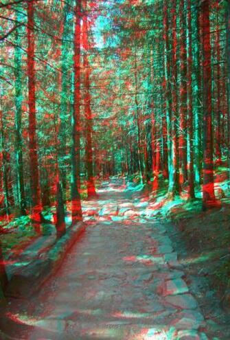 3d Anaglyph Wallpaper