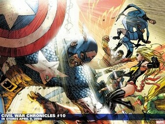 Wallpaper Civil War Apps Marvel