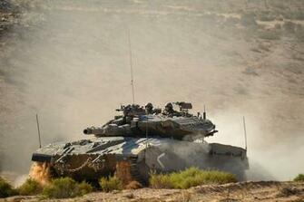 Wallpaper Merkava Main Battle Tank Israel