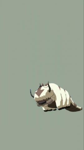 Appa Avatar Aesthetic iPhone Wallpaper Airbender