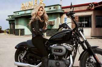Hot Girls Who Ride Harley Davidson Motorcycles Men S Style