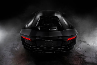 Black Lamborghini Aventador 8k Wallpaper HD Cars 4k