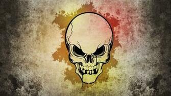 Skull Art Wallpaper Pk618 High Definition
