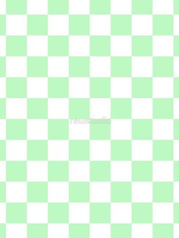Mint Green And White Checkerboard Pattern iPhone Case By Rewstudio