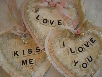 Valentines Made With Vintage Wallpaper Valentine S Day Other Hea