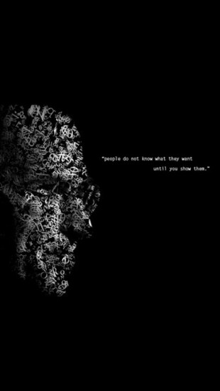 Steve Jobs Quote On People iPhone Wallpaper Ipod HD