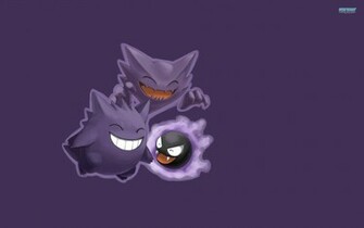 Ghost Pok Mons Gengar Gastly And Haunter