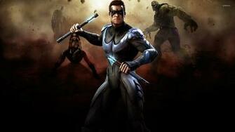 Nightwing Injustice Gods Among Us Wallpaper Game
