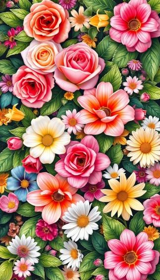 Floral Phone Wallpaper