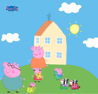 Peppa Pig House Wallpaper S
