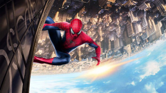 The Amazing Spider Man Working On A Computer Wallpaper