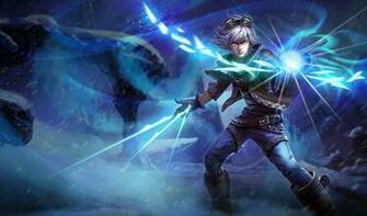 Frosted Ezreal Old Lol Wallpaper