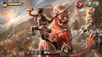 Titan Video Game Attack On Shingeki No Kyojin Anime HD Wallpaper