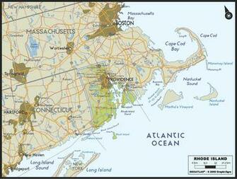 Rhode Island Wall Mural Contemporary Stickers