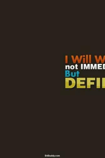 Motivational Quote Wallpaper iPhone
