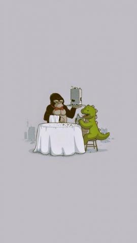Crunchy Meal iPhone Wallpaper Mobile9 Cartoon Cute