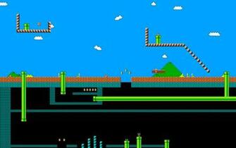 Bit Mario Wallpaper