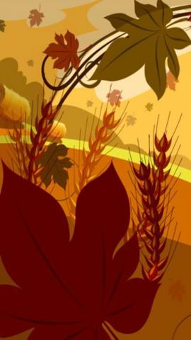 Autumn Fall iPhone Wallpaper Background Thanksgiving