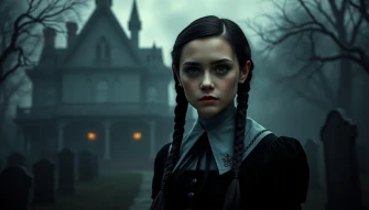 Wednesday Addams HD Wallpaper