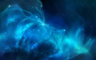 Displaying Image For Blue Nebula Wallpaper HD