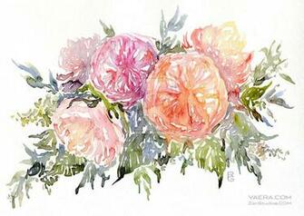 Watercolor Flowers Wallpaper
