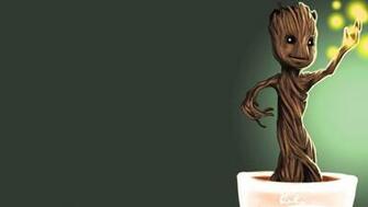 Baby Groot Wallpaper By Kuro Blackeus