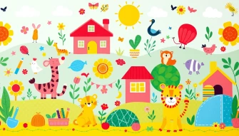 Kindergarten Wallpaper