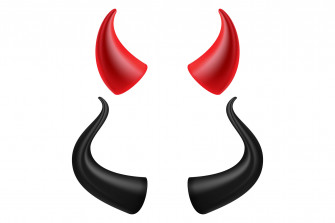 Devils Horns Vector Wallpaper