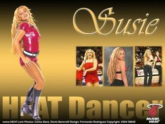 iPad Miami Heat Dancer Susie Wallpaper