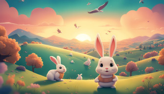 Aesthetic Cartoon Image Wallpaper