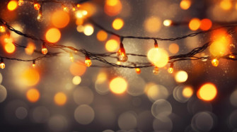Christmas Lights Aesthetic Wallpaper