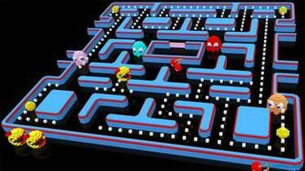 Ms Pacman HD Wallpaper Background