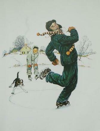 Norman Rockwell Christmas Pictures HD Wallpaper Pretty