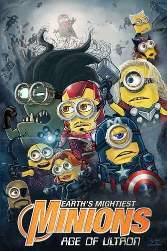 Earth S Mightiest Minions Avengers Age Of Ultron By Chuckmullins On
