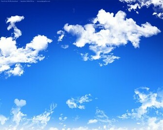 Large Pre Blue Sky Background