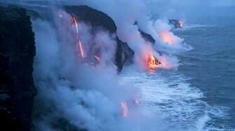 Hawaiian Volcano Wallpaper
