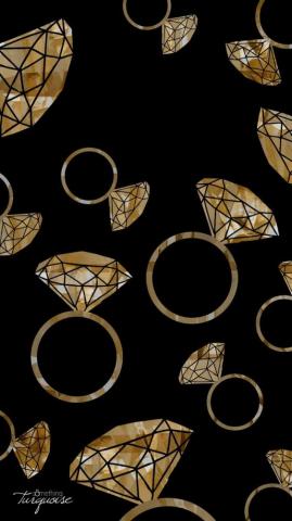 iPhone Wallpaper For The Newly Engaged Bride Diamond