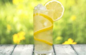 Wallpaper Ice Glass Lemon Board Drink Blur Lemonade Image