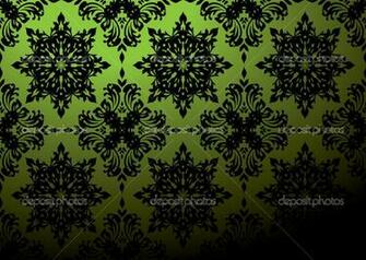 Green Victorian Wallpaper HD Lovely