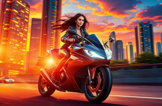 Motorcycle Girls Wallpaper