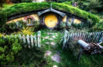 Descargar Gratis El Hobbit House Se Or De Los Anillos Paisaje